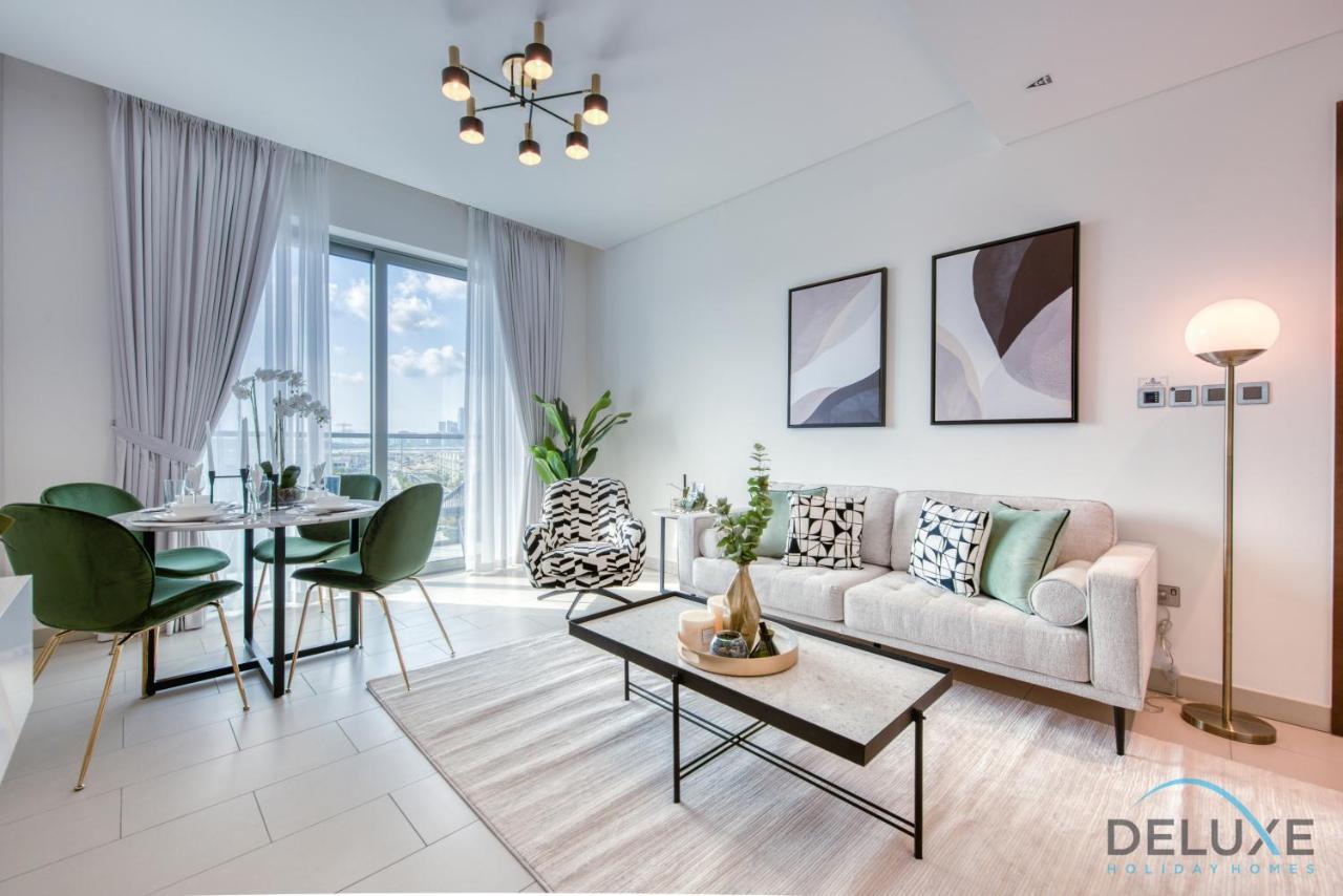 Notable 2Br At Sobha Hartland Greens Mbr City By Deluxe Holiday Homes Dubai Exteriör bild