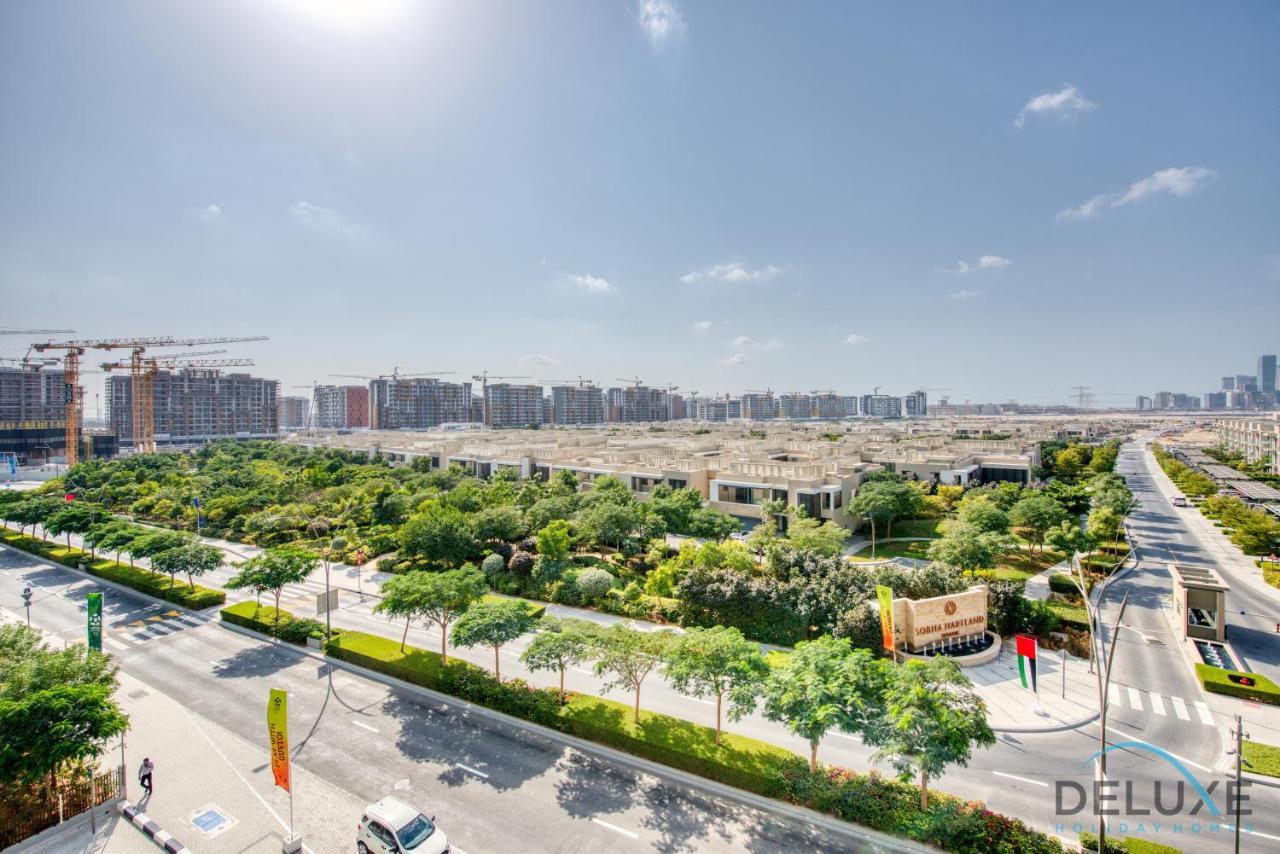 Notable 2Br At Sobha Hartland Greens Mbr City By Deluxe Holiday Homes Dubai Exteriör bild
