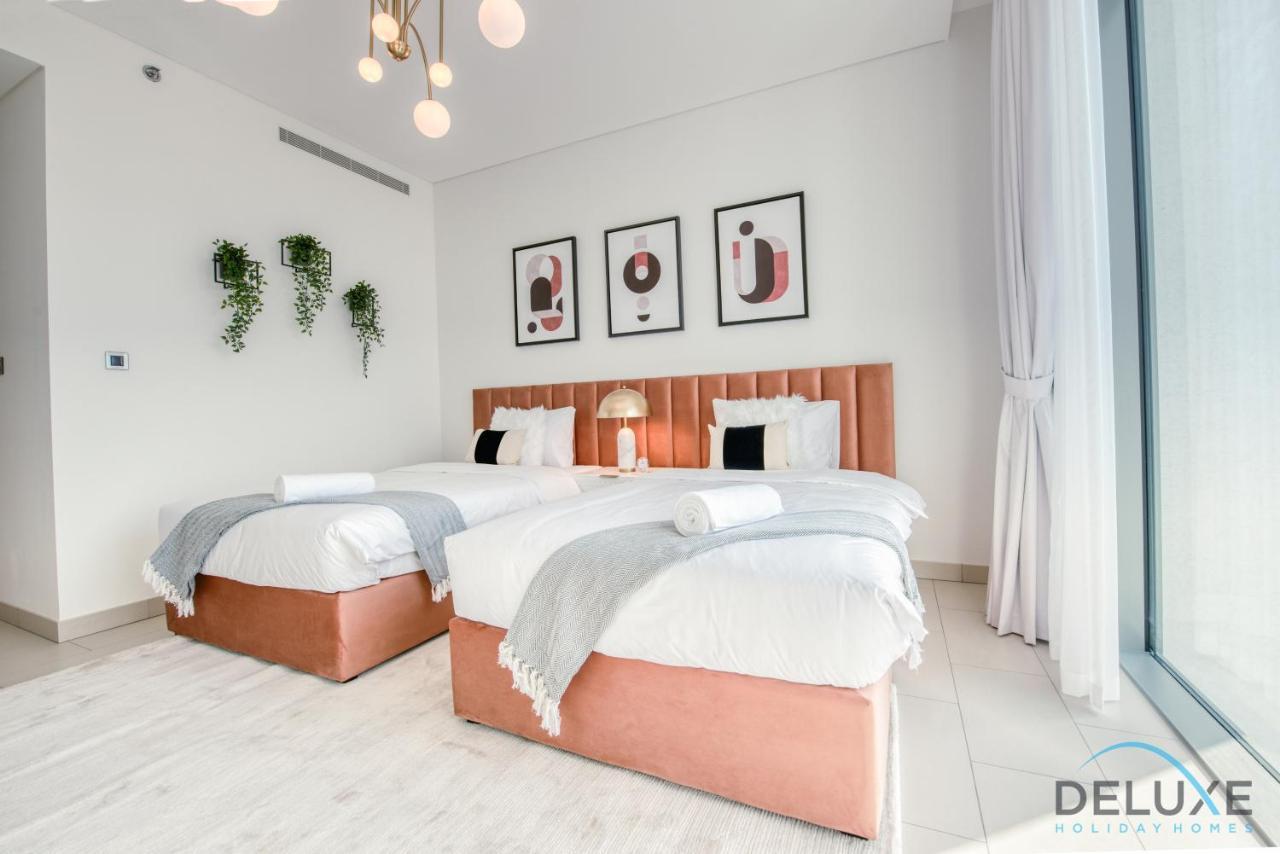 Notable 2Br At Sobha Hartland Greens Mbr City By Deluxe Holiday Homes Dubai Exteriör bild