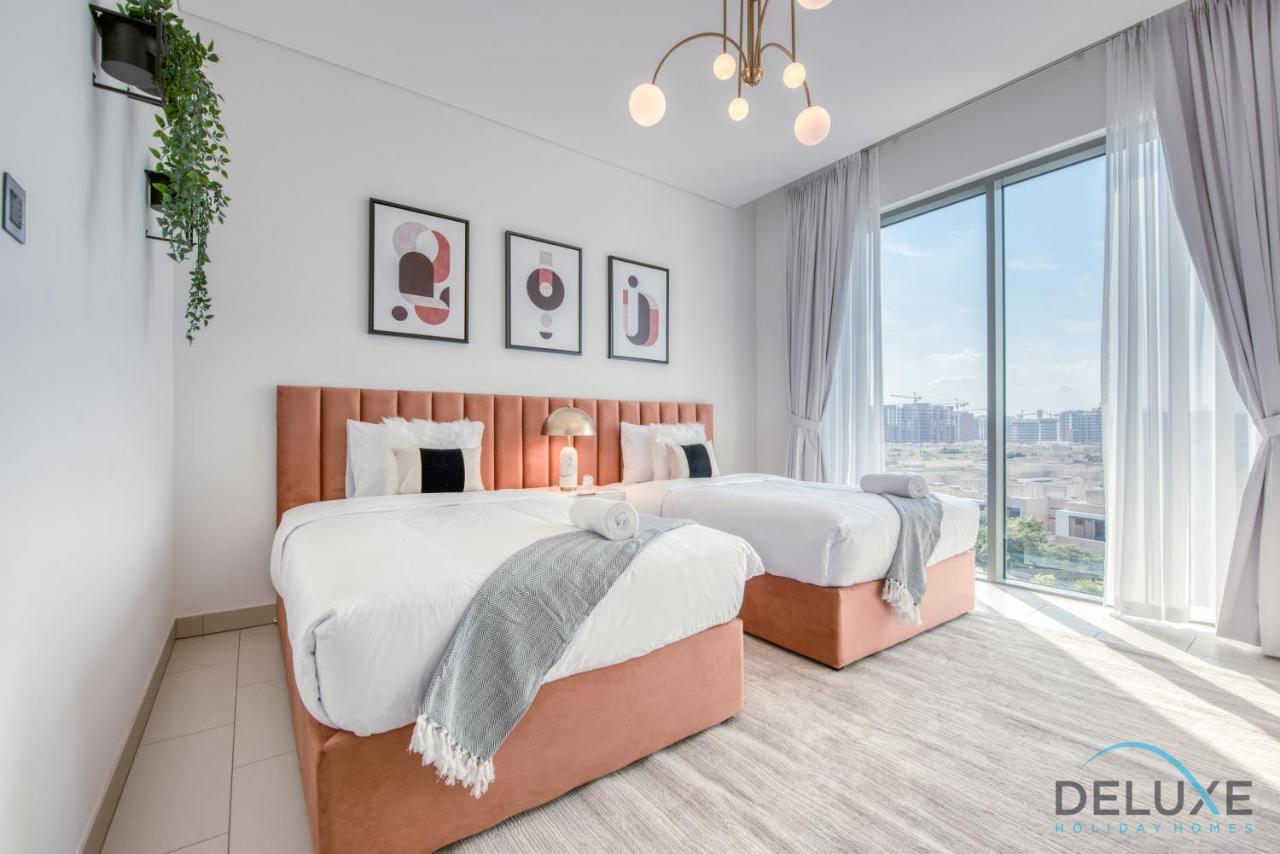 Notable 2Br At Sobha Hartland Greens Mbr City By Deluxe Holiday Homes Dubai Exteriör bild
